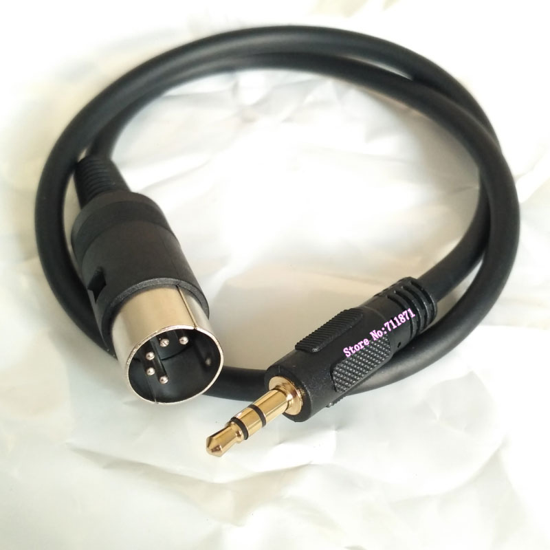 Cable Extension 3.5 - 50cm court stéréo TRS 3.5mm mâle