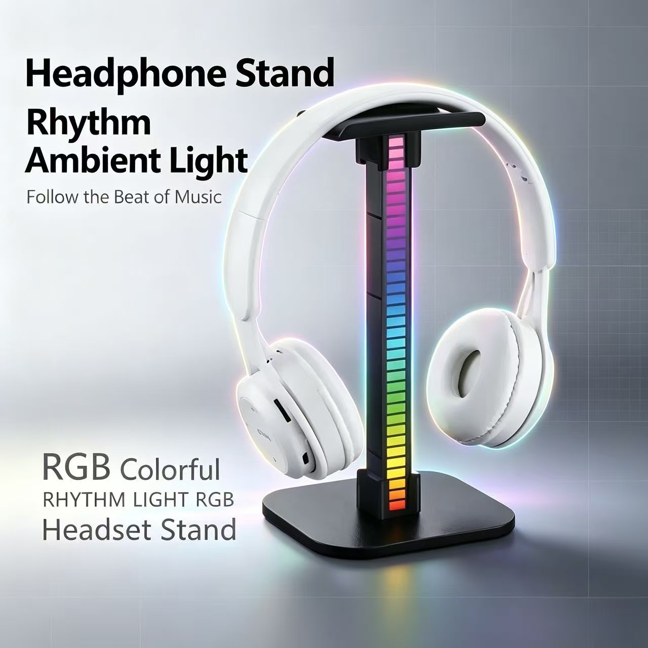 Headphone Stand Desk - Support de casque de jeu USB
