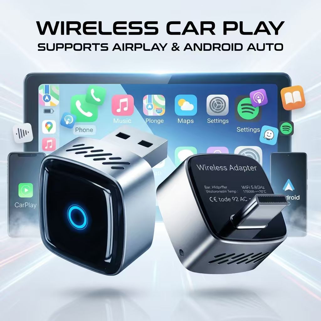 DRNVIYNC Adaptateur CarPlay fi - Bluetooth Adapter Receiver avis et prix