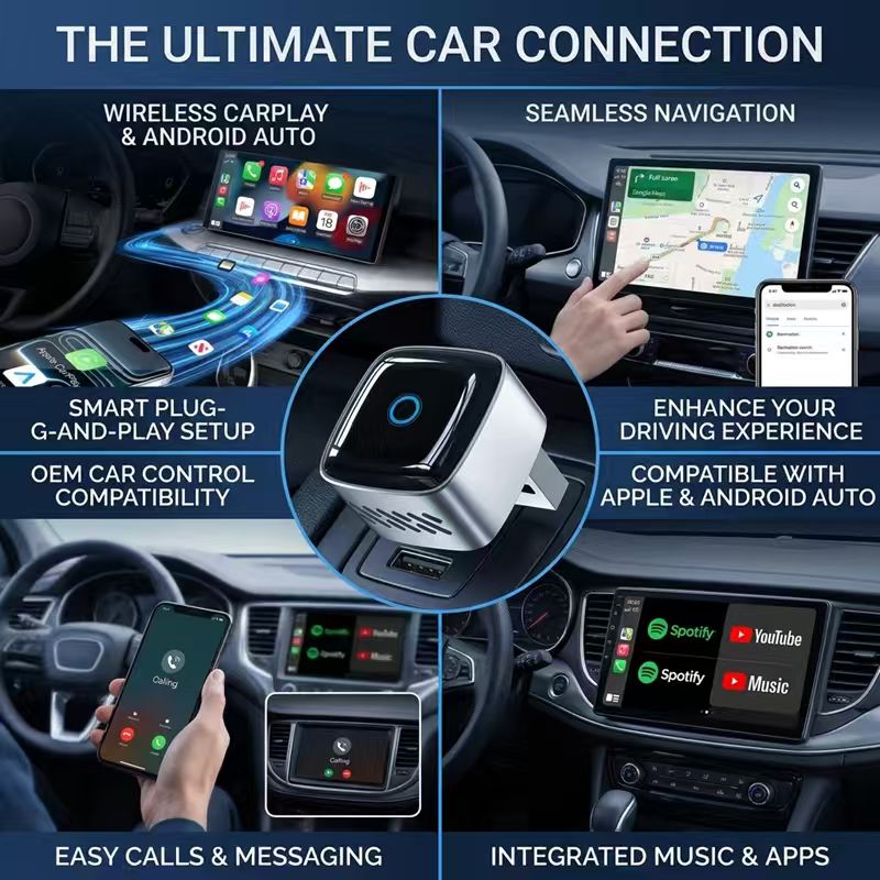 DRNVIYNC Adaptateur CarPlay fi - Bluetooth Adapter Receiver avis et prix