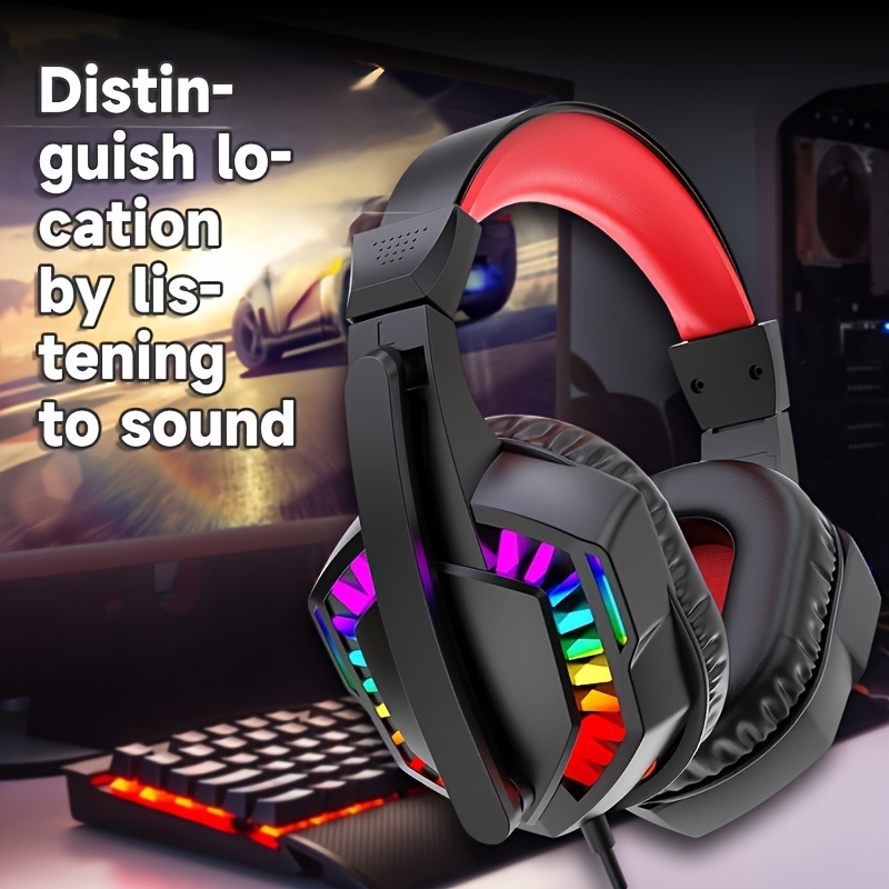A66, écouteurs filaires, casqu - Gaming Headset Rgb avis et prix