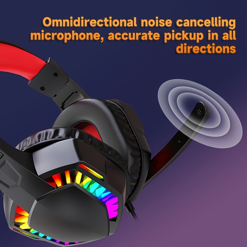 A66, écouteurs filaires, casqu - Gaming Headset Rgb avis et prix